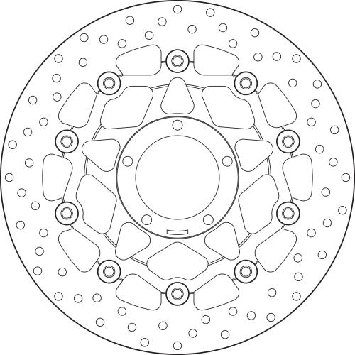 BREMBO BRAKE DISC, 78B40845