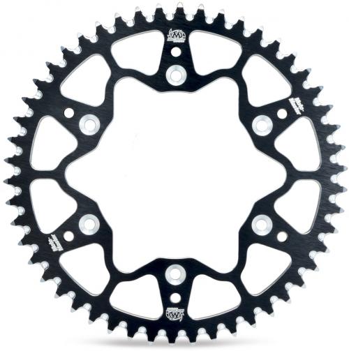 MOTO MASTER REAR ALU, 51T, BLACK, 520 37620382251