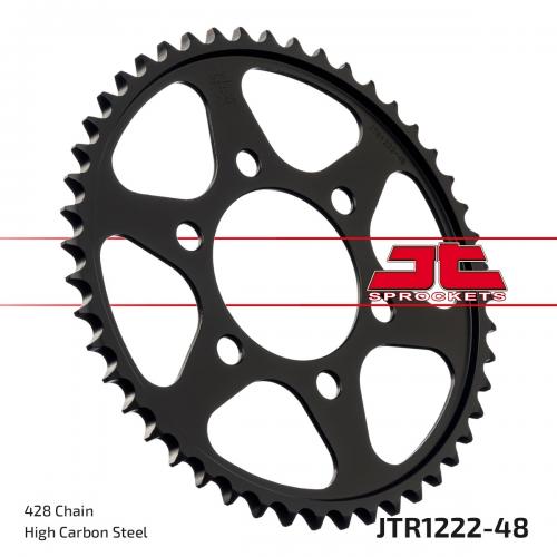 JT SPROCKETS REAR STEEL 48T, 428 JTR122248