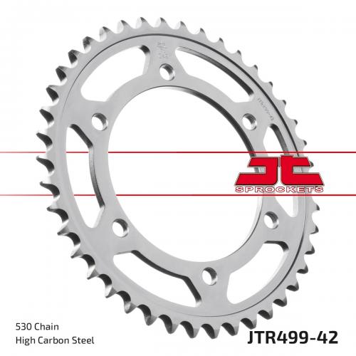 JT SPROCKETS REAR STEEL 42T, 530 JTR049942