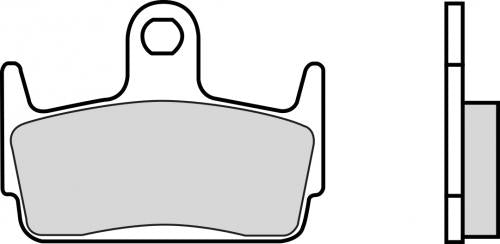 BREMBO 07016CC BRAKE PADS ORGANIC