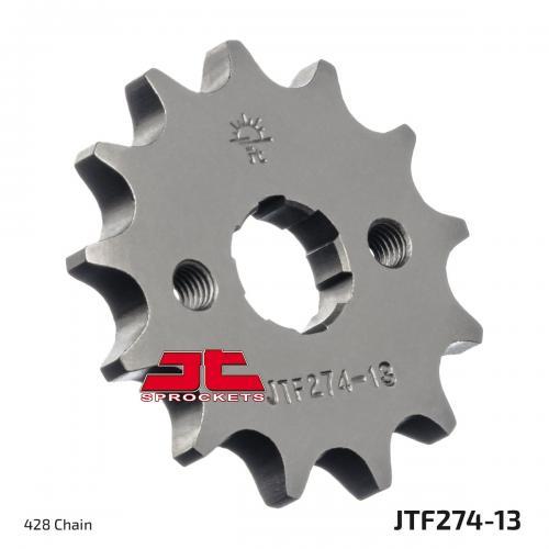 JT SPROCKETS FRONT STEEL 13T, 428 JTF027413