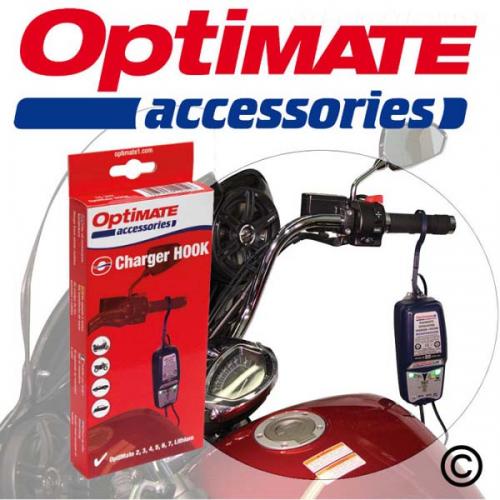 TECMATE TS-252 OPTIMATE CHARGER HOOK BBH_OPT252