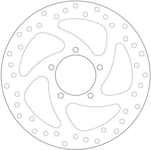 BREMBO BRAKE DISC, 68B407P6
