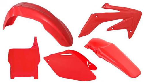 RTECH PLASTICS KIT 5 PCS HONDA RED 563210554