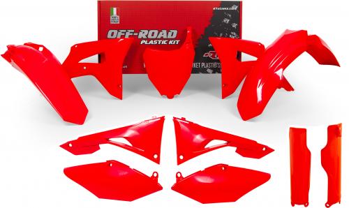 RTECH PLASTICS KIT 7 PCS HONDA NEON RED LM EDIT