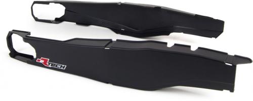RTECH PLASTIC SWINGARM PROTECTORS BLACK 566160104