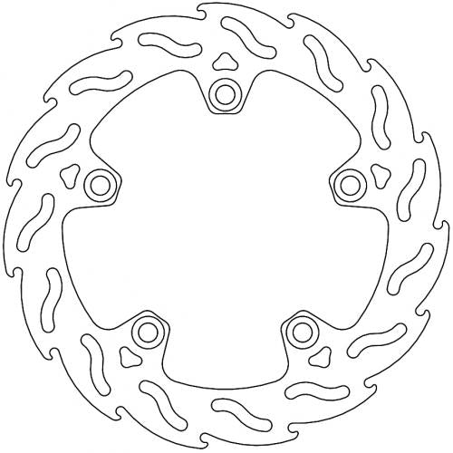 MOTO MASTER 110709, FLAME FIXED DISC 240
