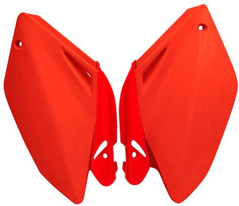 RTECH SIDE PANEL HONDA RED ONE-COLOUR 565410175