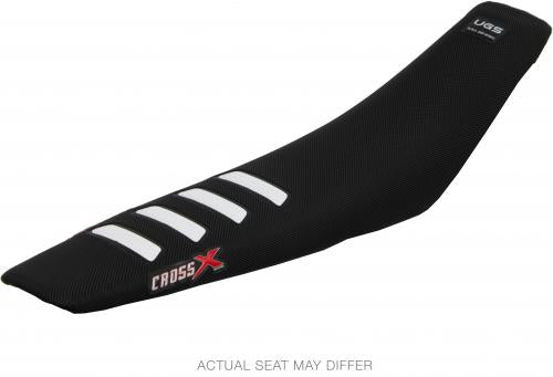 CROSS X UGS SEAT COVER, BLACK/WHITE (COLOR WAVE) UFM6192BW