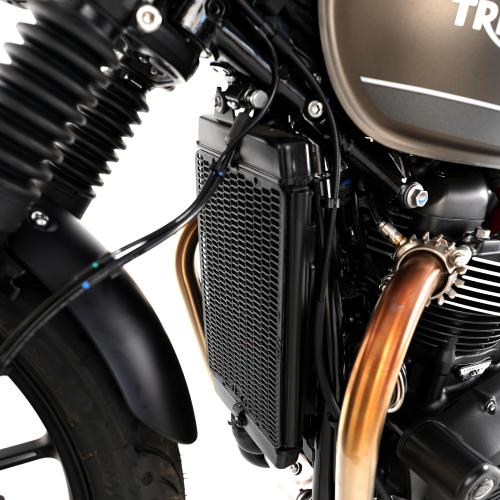 R&G PRO RADIATOR GUARD BLACK RGRAD0328PROBK