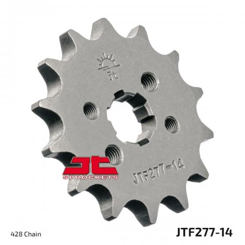 JT SPROCKETS FRONT STEEL 14T, 428 JTF027714