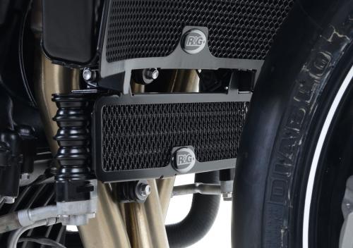 R&G OIL COOLER GUARD, BLACK 41640128