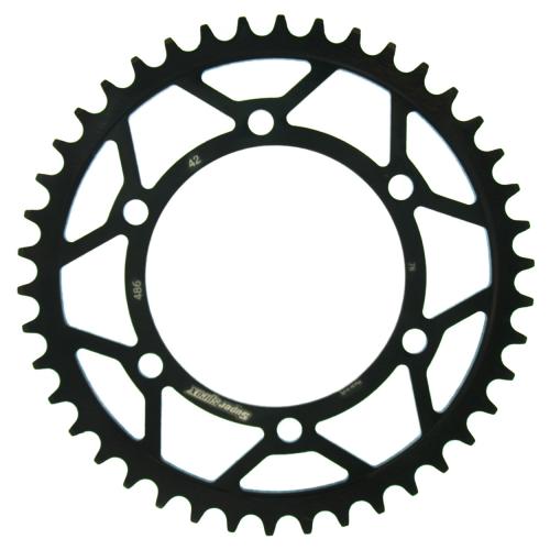 SUPERSPROX SUPERSPROX REAR STEEL 42T, BLACK, 520 SU448642B