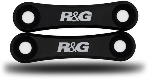 R&G REAR FOOTREST PLATES (PAIR) RGBLP0143BK
