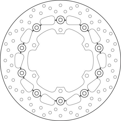 BREMBO BRAKE DISC, 78B40843