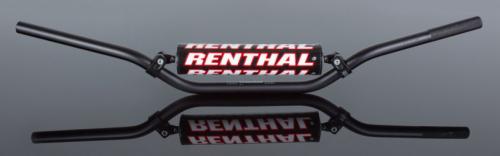 RENTHAL HANDLEBAR 677-01-BK-03-219 22MM BLK-PADDED