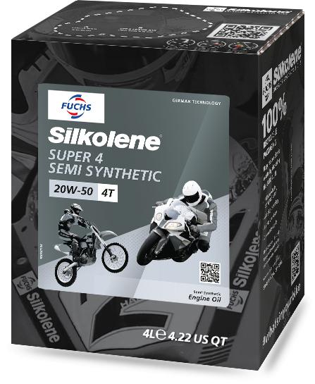 SILKOLENE SILKOLENE SUPER 4 20W/50 4L CUBE