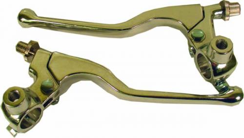 LEVERS LONG ALLOY DOG-LEG LEVER SET (NO MIRROR BOSS)