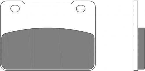 BREMBO 07101CC BRAKE PADS ORGANIC 09007101CC