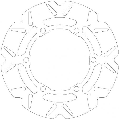 EBC BRAKE DISC MD6310CX CX PATTERN BRAKE DISCS