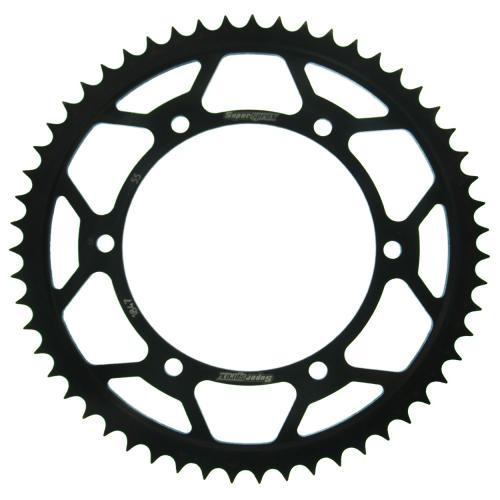 SUPERSPROX SUPERSPROX REAR STEEL 55T, BLACK, 428 SU4184755B