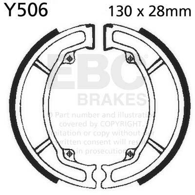 EBC Y506 EBC BRAKE SHOES