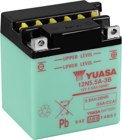YUASA 12N5.5A-3B YUASA BATTERY