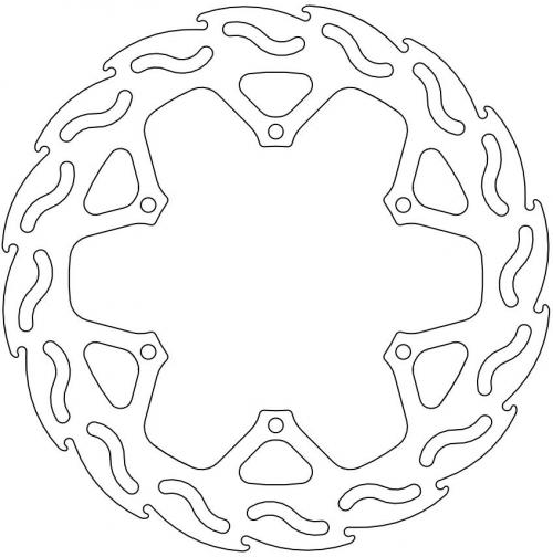 MOTO MASTER 110263, FLAME FIXED DISC 240