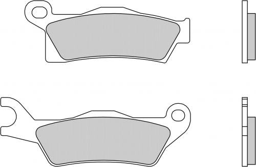 BREMBO 07GR26SX BRAKE PADS SINTER