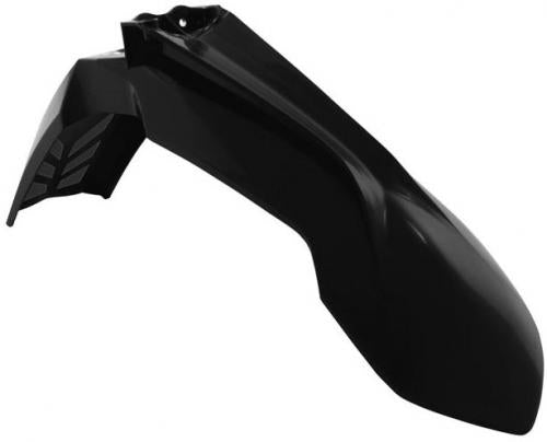 RTECH VENTED FR FENDER KTM BLACK PRE-HOLE VENTED