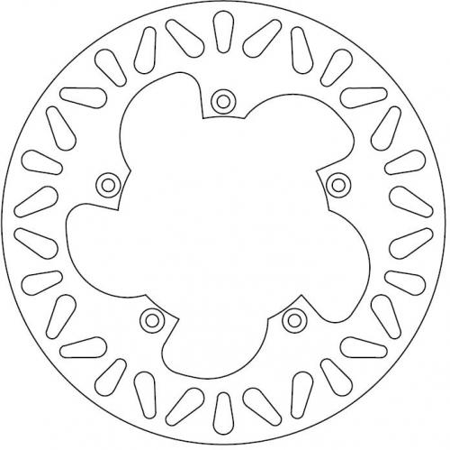 FERODO FMD0447R FIXED BRAKE DISC
