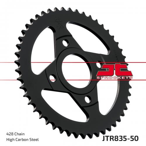 JT SPROCKETS REAR STEEL 50T, 428 JTR083550