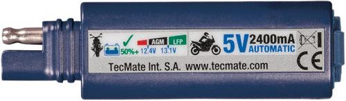 TECMATE O-100 USB CHARGER STICK 2400MA OPTIMATE - OPT100A