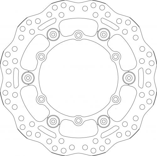 SBS UPGRADE BRAKE DISC 6085