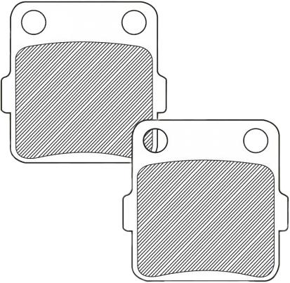 RENTHAL BRAKE PAD BP-102 SINTERED