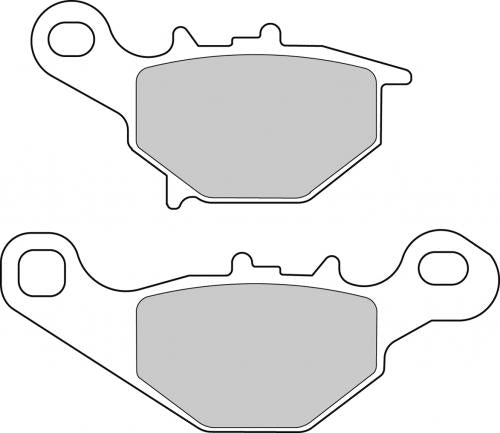 FERODO FDB2133EF BRAKE PADS ORGANIC