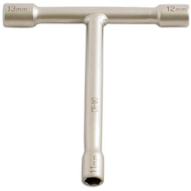LASER TOOLS T-HANDLE WRENCH 11, 12, 13MM
