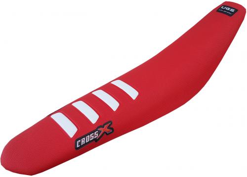 CROSS X UGS SEAT COVER RED WHITE WAVE UFM8162RW