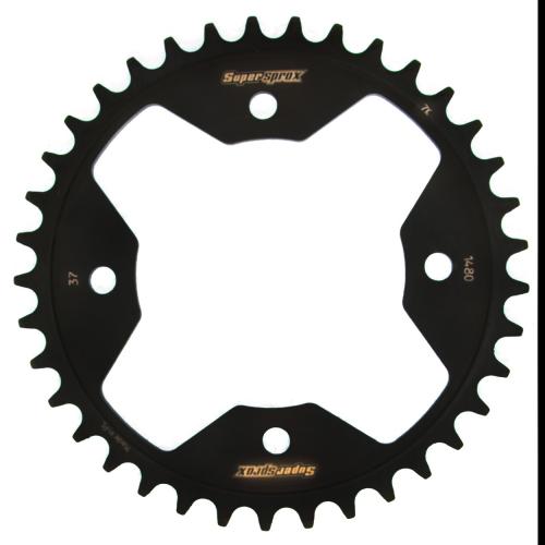 SUPERSPROX SUPERSPROX REAR STEEL 37T, BLACK, 520 SU4148037B