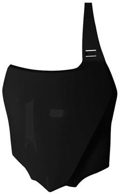 RTECH FRONT NUMBER PLATE KAWASAKI BLACK 565225240