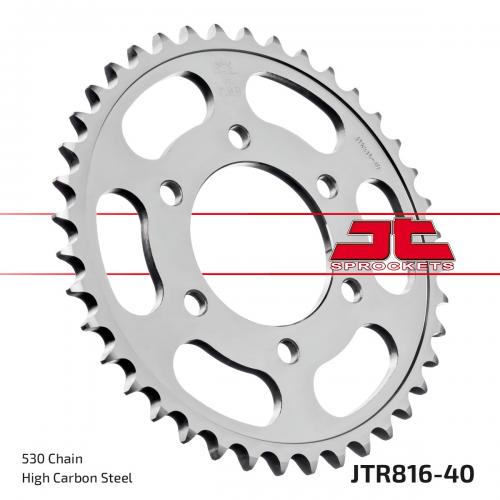 JT SPROCKETS REAR STEEL 40T, 530 JTR081640