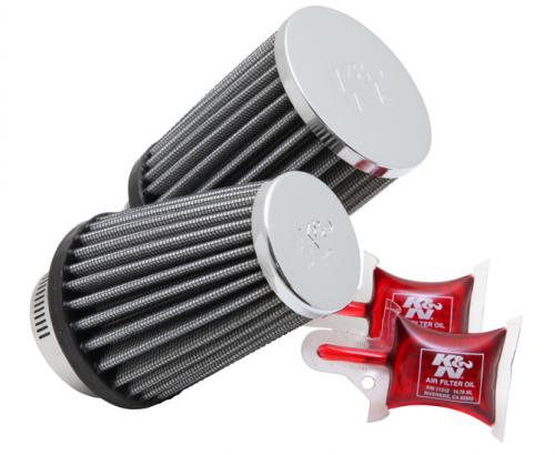 K&N UNIVERSAL FILTER CHROME RC-1289