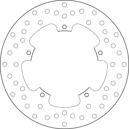 BREMBO BRAKE DISC, 68B407J6