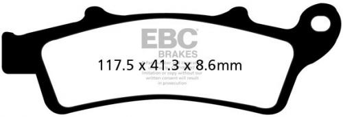 EBC SFA 324HH EBC SCOOTER DISC PADS