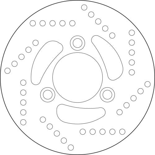 BREMBO BRAKE DISC, 68B40714