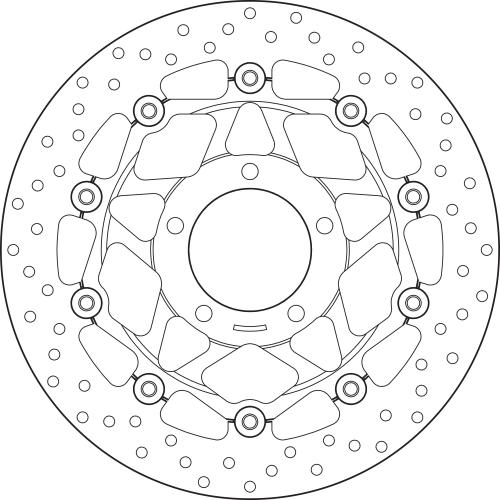 BREMBO BRAKE DISC, 78B40881