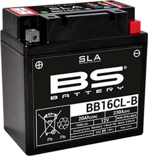BS BATTERY BB16CL-B YB16CL-B SLA FACTORY ACTIVATED BS BATTERY