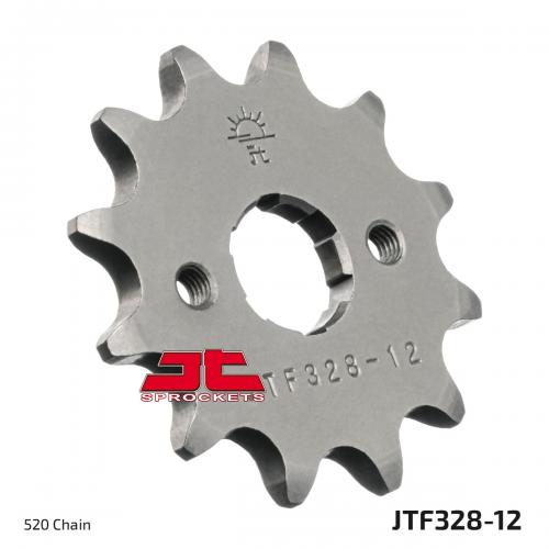 JT SPROCKETS FRONT STEEL 12T, 520 JTF032812