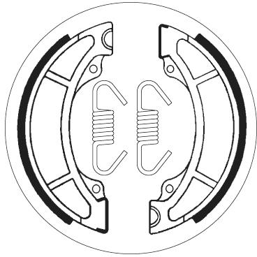 SBS 2108 BRAKE SHOES